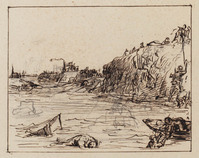 V 033a-84
          <br/>
          Een dijkbreuk
          <br/>
          <em>Vinne, Vincent Laurensz. van der (1686-1742)</em>